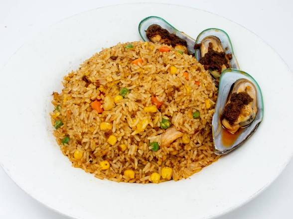 Cajun Seafood Fried Rice 卡真辣海鮮炒飯